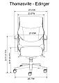 Thomasville edinger chair top