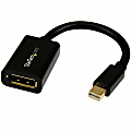 StarTech.com MiniPort toPort Adapter, 4K x 2K Video, Ultra HD Mini DP to DP Converter, mDP to DP 1.2 Adapter, Male/Female 1 thumbnail image