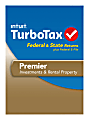 TurboTax® Premier Federal + State E-File 2013, Traditional Disc 1 thumbnail image