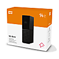 Western Digital My Book Desktop HDD 14TB Black - Office Depot