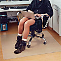 Floortex Advantagemat® Plus APET Rectangular for Hard Floors - 45"x53" - Chair - 53"x45"x 0.060" Depth - NCCMFLAS0004 1 thumbnail image