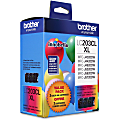 Brother® LC203 Cyan; Magenta; Yellow High-Yield Ink Cartridges, Pack Of 3, LC2033PKS 1 thumbnail image