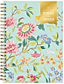 Blue Sky™ Day Designer Weekly/Monthly Planner, 5-7/8" x 8-5/8", Climbing Floral Mint, July 2021 To June 2022, 127394 1 thumbnail image