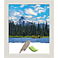 Amanti Art Picture Frame, 23" x 27", Matted For 20" x 24", Rustic Plank White Narrow 1 thumbnail image