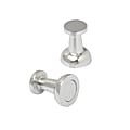 Office Depot® Brand Jumbo Aluminum Magnets, 3/4", Silver, Pack Of 8 1 thumbnail image