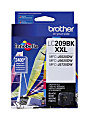 Brother® LC209 Black Super-High-Yield Ink Cartridge, LC209BKS