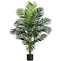 Nearly Natural 5'H Paradise Palm Tree With Pot, Green