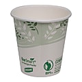 Dixie® EcoSmart® Paper Hot Cups, 10 Oz, Green/White, Case Of 1,000 Cups 1 thumbnail image