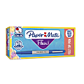Paper Mate® Flair® Porous-Point Pens, Ultra Fine Point, 0.3 mm, Blue Barrel, Blue Ink, Pack Of 12
