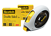 Scotch® Double-Sided Tape Applicator, 1/2" x 900", Clear, Pack Of 2 Tape Rolls