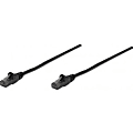 Intellinet Patch Cable, Cat6, UTP, 1.5', Black