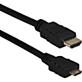 QVS High Speed HDMI to Mini HDMI with Ethernet 1080p HD Camera Cable - 14.76ft HDMI A/V Cable for Camera, Tablet PC, TV, Projector, Audio/Video Device, Camcorder - First End: 1 x HDMI (Type A)