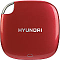 Hyundai 256GB Portable External Solid State Drive, HTESD250R, Candy Apple Red 1 thumbnail image