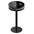 ChargeTech Power Table Charging Station For 12 Mobile Devices, Black 1 thumbnail image