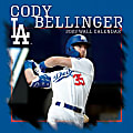 Lang Turner Licensing Monthly Wall Calendar, 12" x 24", Cody Bellinger, January to December 2022, 22998012165 1 thumbnail image