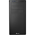 Corsair Carbide 200R System Cabinet - Mid-tower - Black - Steel, Acrylonitrile Butadiene Styrene (ABS) - 11 x Bay - 2 x Fan(s) Installed - ATX, Micro ATX Motherboard Supported - 8 x Fan(s) Supported - 3 x External 5.25" Bay - 4 x Internal 3.5" Bay 1 thumbnail image