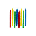 Amscan Glitter Spiral Birthday Candles, 3-1/4", Multicolor, 24 Candles Per Pack, Set Of 8 Packs 1 thumbnail image