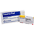 First Aid Only Trauma Dressing Pad, 5" x 9", White 1 thumbnail image