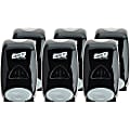 Genuine Joe Solutions Soap Dispenser - Manual - 1.32 quart Capacity - Black - 6 / Carton 1 thumbnail image