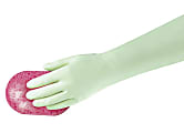 Medline Aloetouch Latex Household Gloves, Small, Green, Pack Of 144