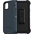 OtterBox Defender Carrying Case (Holster) Apple iPhone 11 Pro Max Smartphone - Gone Fishin Blue - Polycarbonate Shell, Synthetic Rubber Cover, Polycarbonate Holster - Belt Clip 1 thumbnail image
