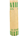 Control Group Crimped-End Coin Wrappers, Dimes, Green, Pack Of 1,000 Wrappers 1 thumbnail image