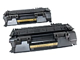 IPW Preserve Remanufactured Black Toner Cartridge Replacement For HP 05A, CE505D, Pack Of 2, 845-05D-ODP