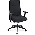 Lorell® High-Back Suspension Chair, Fabric, Black