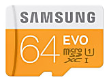 Samsung MicroSD EVO Memory Card, 64GB 1 thumbnail image