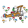 Eureka Peanuts® Giant Flying Ace Snoopy Bulletin Board Set, Multicolor 1 thumbnail image