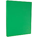 JAM Paper® Card Stock, Green, Letter (8.5" x 11"), 65 Lb, Pack Of 100 1 thumbnail image