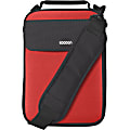 Cocoon CNS343RD Carrying Case (Sleeve) for 10.2" Netbook - Racing Red - Neoprene, Ballistic Nylon - 11.4" Height x 1.6" Width x 8.3" Depth - 1 Pack