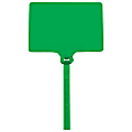 Office Depot® Brand Identification Cable Ties, 9", Green, Case Of 100 1 thumbnail image