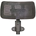 Lorell® Multifunction Mesh High-Back Headrest, Black 1 thumbnail image