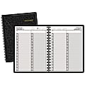AT-A-GLANCE® 30% Recycled 2-Person Daily Appointment Book, 8" x 10 7/8", Black, January-December 2017 1 thumbnail image