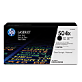 HP 504X, Black Original Toner Cartridges (CE250XD), Pack Of 2 1 thumbnail image