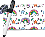 So-Mine Dry Erase Flash Cards, 3-2/5” x 5-1/4”, Rainbow 1 thumbnail image