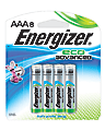 Energizer® Eco Advanced AAA Alkaline Batteries, Pack Of 8