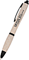 Custom Promotional Color Grip Wheat Straw Pen, Medium Point, Assorted Barrel Colors, Black Ink 1 thumbnail image