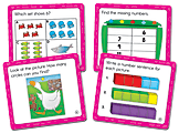 Carson-Dellosa Math Challenge Curriculum Cut-Outs, 5" x 5 1/2", Multicolor, Grade K
