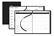Office Depot® Brand Weekly/Monthly Little Black Planner, 5" x 8", January to December 2020 1 thumbnail image