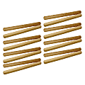 Westco Educational Products Hickory Rhythm Sticks, 8", Natural, Set Of 12 Stick Pairs 1 thumbnail image