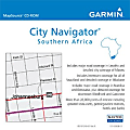 Garmin City Navigator Southern Africa Digital Map