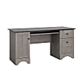 Sauder® Select 60"W Double-Pedestal Computer Desk, Mystic Oak/Raven Oak 1 thumbnail image