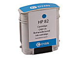 Clover Imaging Group™ Remanufactured Cyan High-Yield Ink Cartridge Replacement For HP 82, C4911A 1 thumbnail image