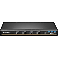 Vertiv Avocent Commercial MultiViewer KVM Switch | 4 port | Dual AC Power - Commercial Desktop KVM Switches | Commercial KVM Switch | Dual Head | Secure Keyboard | 4 to 8 Port | 3-Year Full Coverage Factory Warranty - Optional Extended Warranty Available