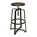 OFM Endure Series Tall Stool, Walnut/Dark Vein 1 thumbnail image