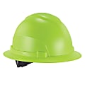 Ergodyne Skullerz 8969 Lightweight Full Brim Hard Hat, Lime