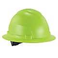 Ergodyne Skullerz 8969 Lightweight Full Brim Hard Hat, Lime 1 thumbnail image
