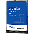 Western Digital Blue WD5000LPCX 500 GB Hard Drive - 2.5" Internal - SATA (SATA/600) - 5400rpm - 2 Year Warranty 1 thumbnail image